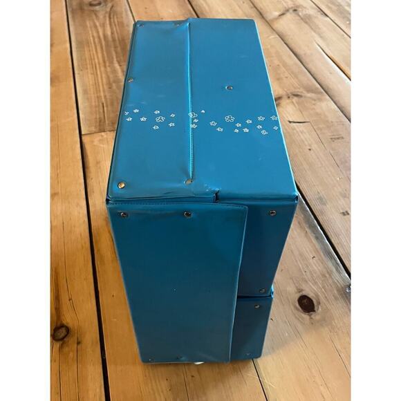 VTG Mattel 1964 Barbie & Skipper Carrying Case Doll Trunk. Blue. Read - Picture 5 of 10